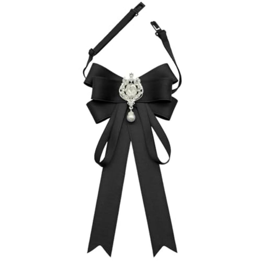 Bow Tie Pre Tied - LJBFNN Bow Tie For Women, Pre-Tied