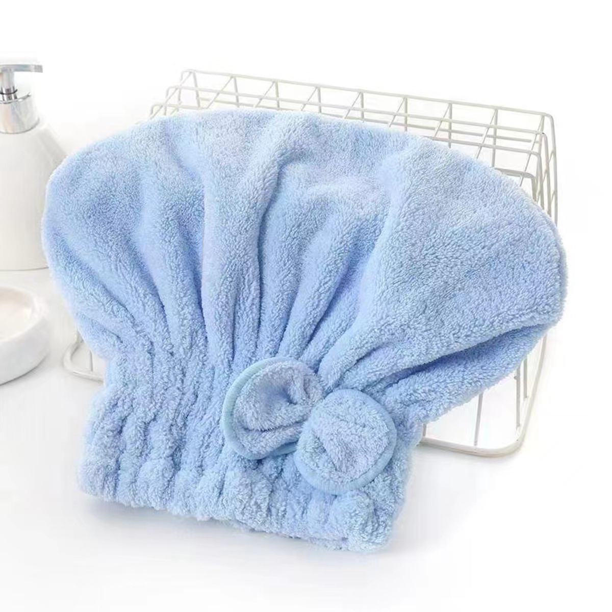 1Pc Microfiber Hair Drying Tow - Head Wrap Turban avis et prix