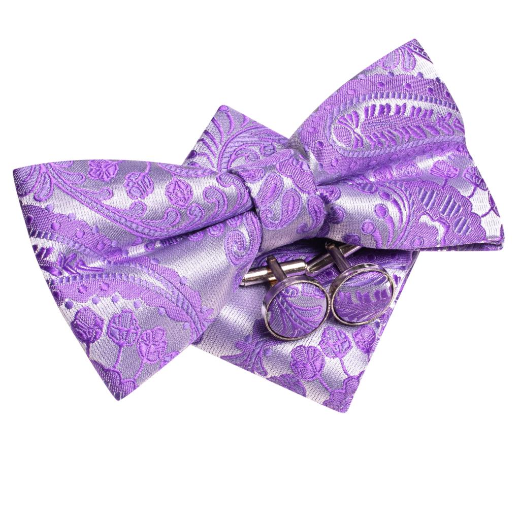 Purple Lilac Lavender Pansy Vi - Bow Tie Pre Tied avis et prix