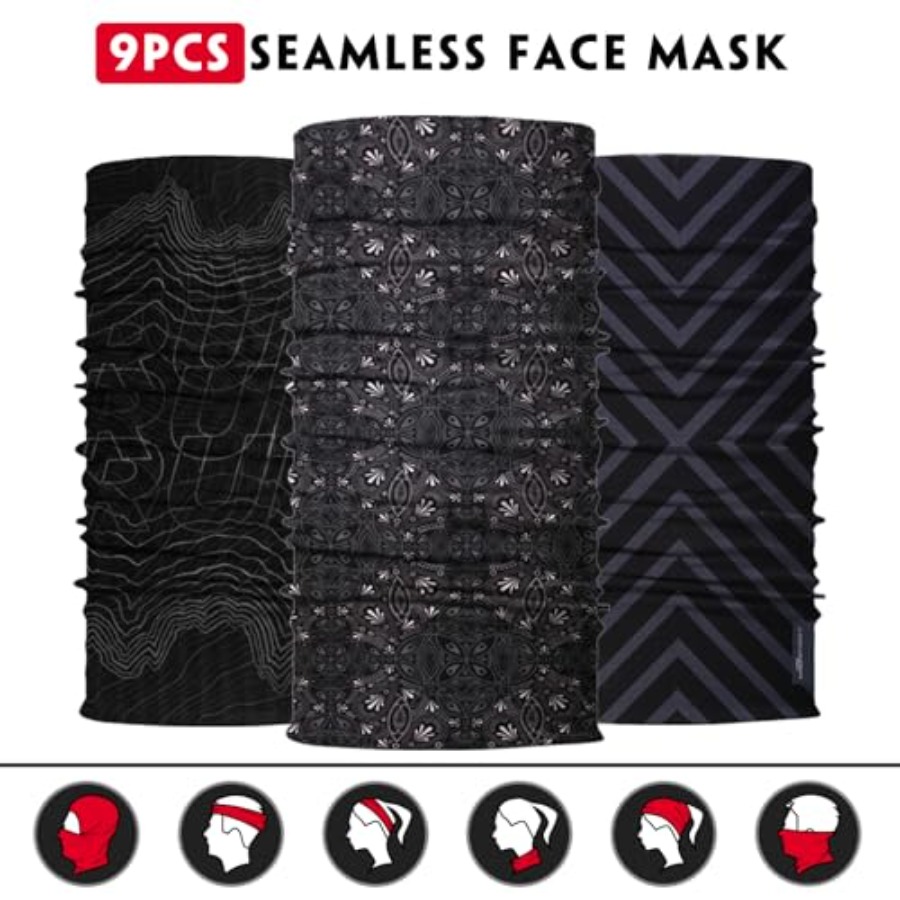 Neck Gaiter for Men Women Head - Face Scarf Mask avis et prix