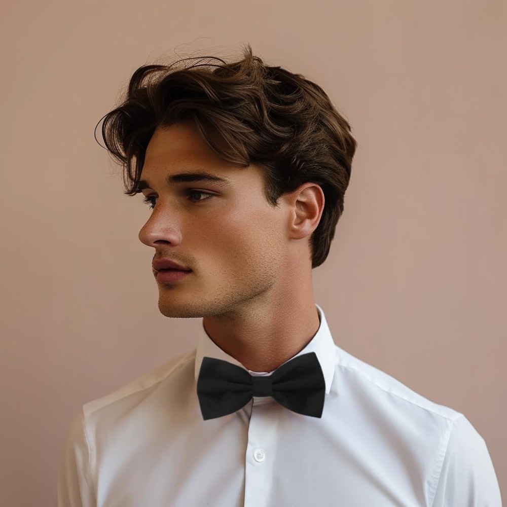 Solid Color Pre-tied Bow Tie A - Bow Tie Pre Tied avis et prix