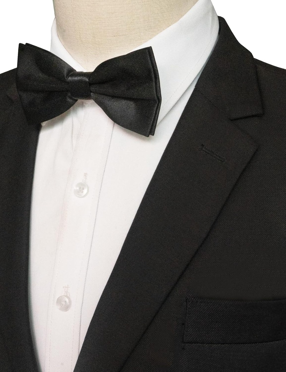 Solid Color Pre-tied Bow Tie A - Bow Tie Pre Tied avis et prix
