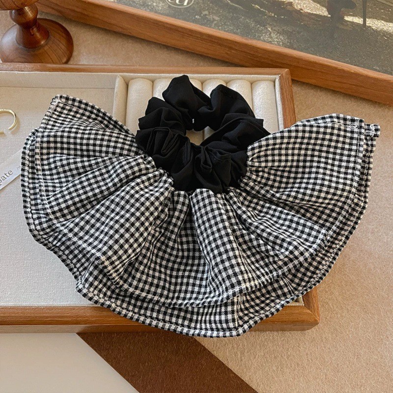 Extra Large Plaid Hair Ties El - Silk Tie Striped avis et prix