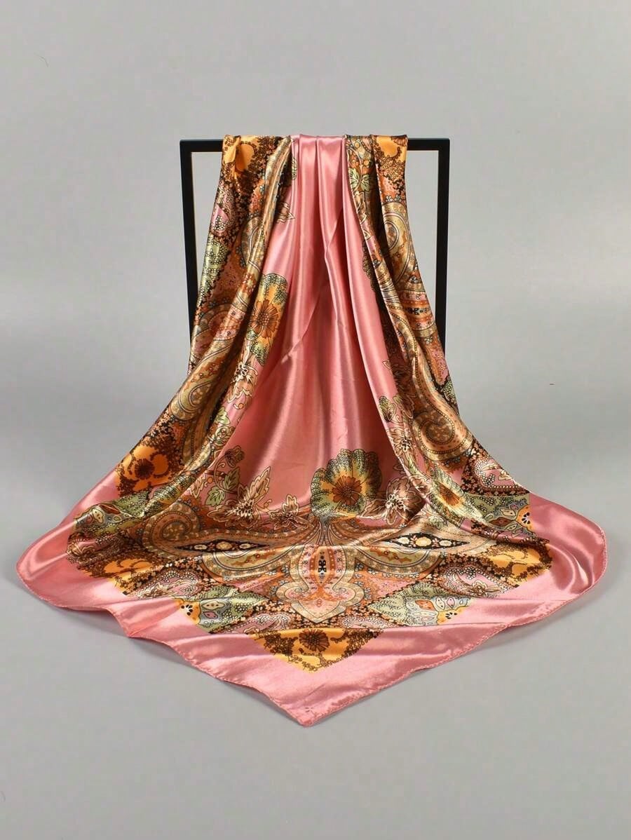 1pc Women's Multicolor Paisley - Face Scarf Mask avis et prix