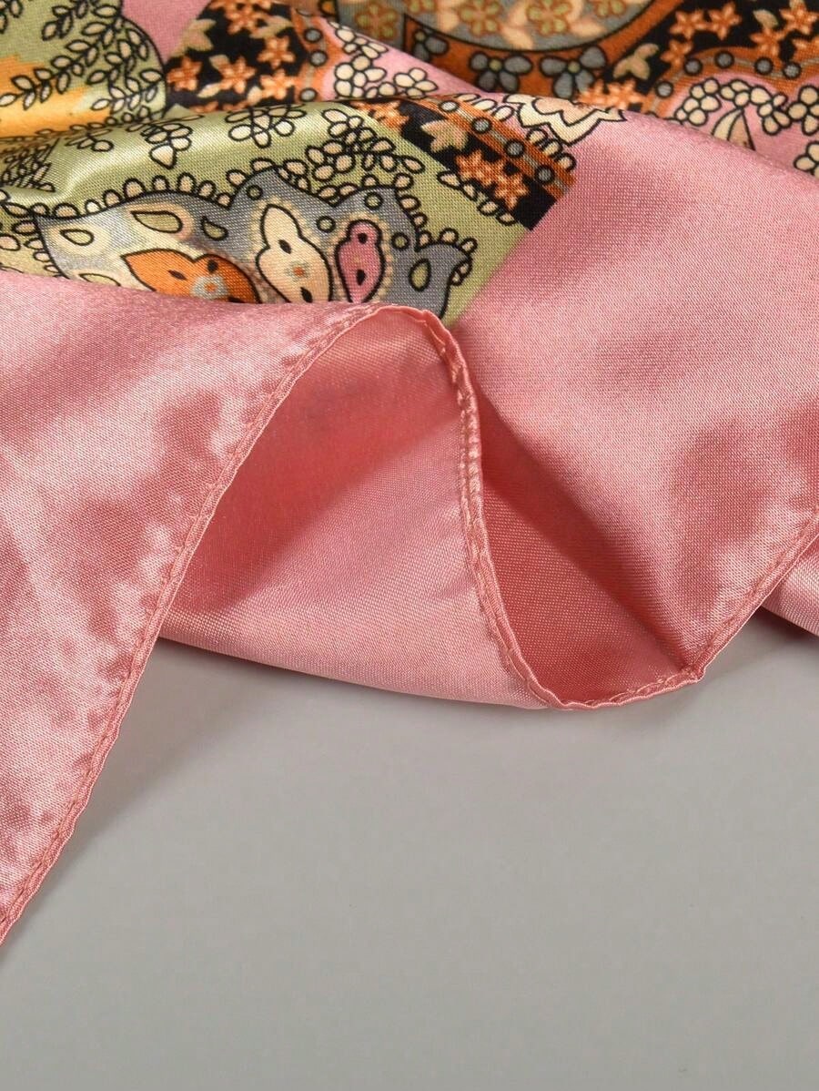 1pc Women's Multicolor Paisley - Face Scarf Mask avis et prix
