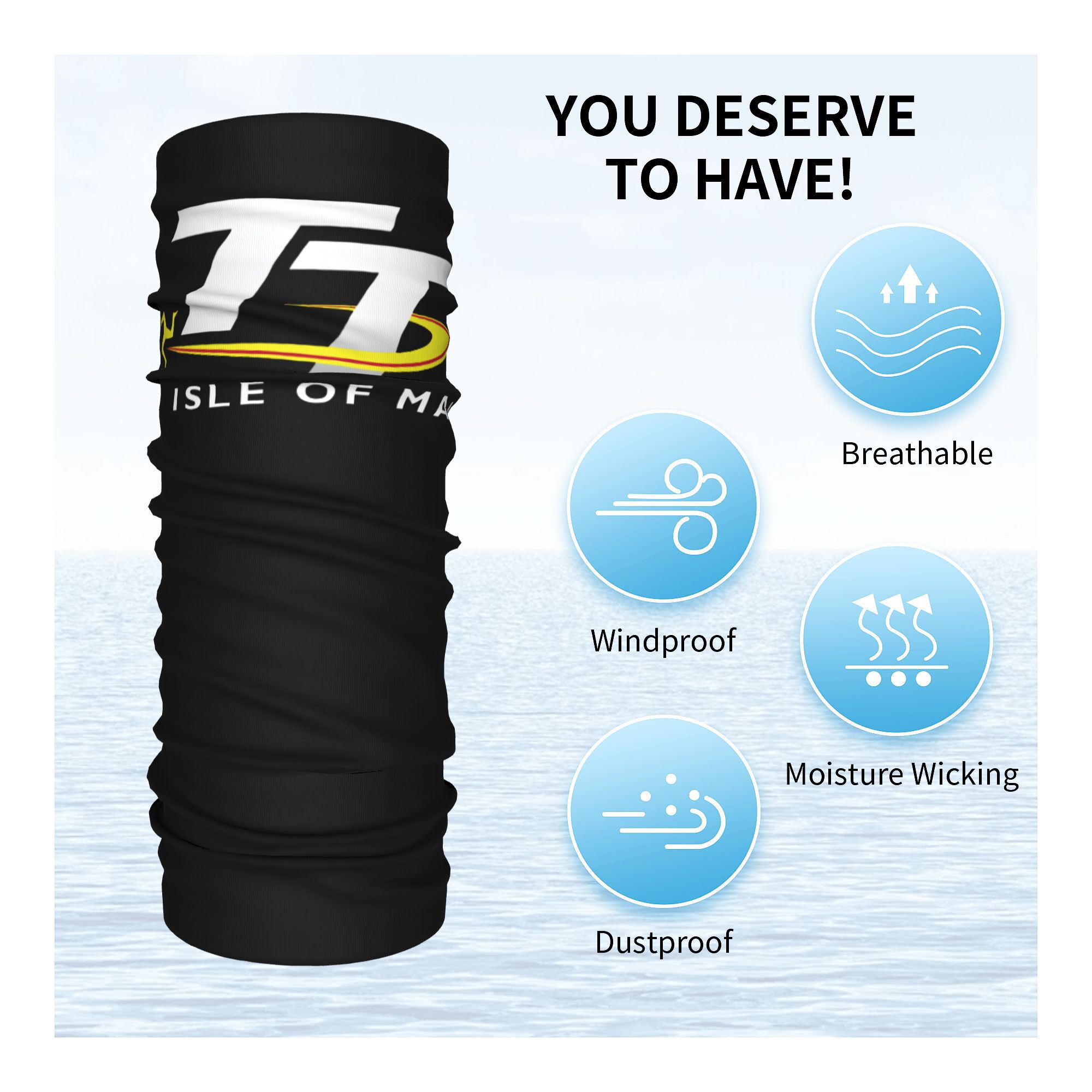 Custom Motorcycle Sport Isle o - Neck Warmer Tube avis et prix