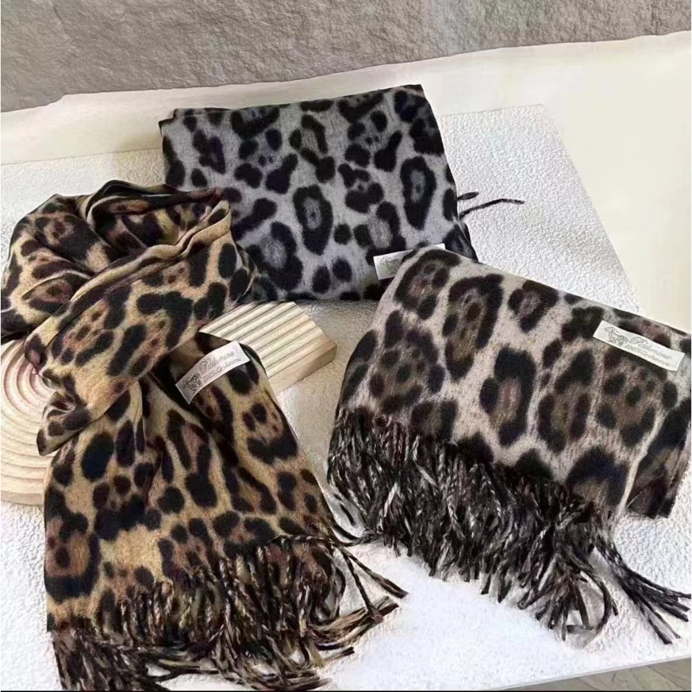 190*70CM Design Leopard Scarf  - Woven Scarf Blanket avis et prix