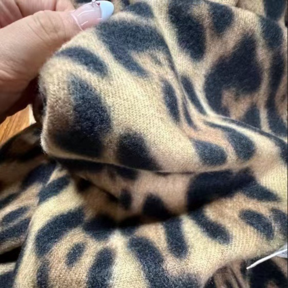 190*70CM Design Leopard Scarf  - Woven Scarf Blanket avis et prix