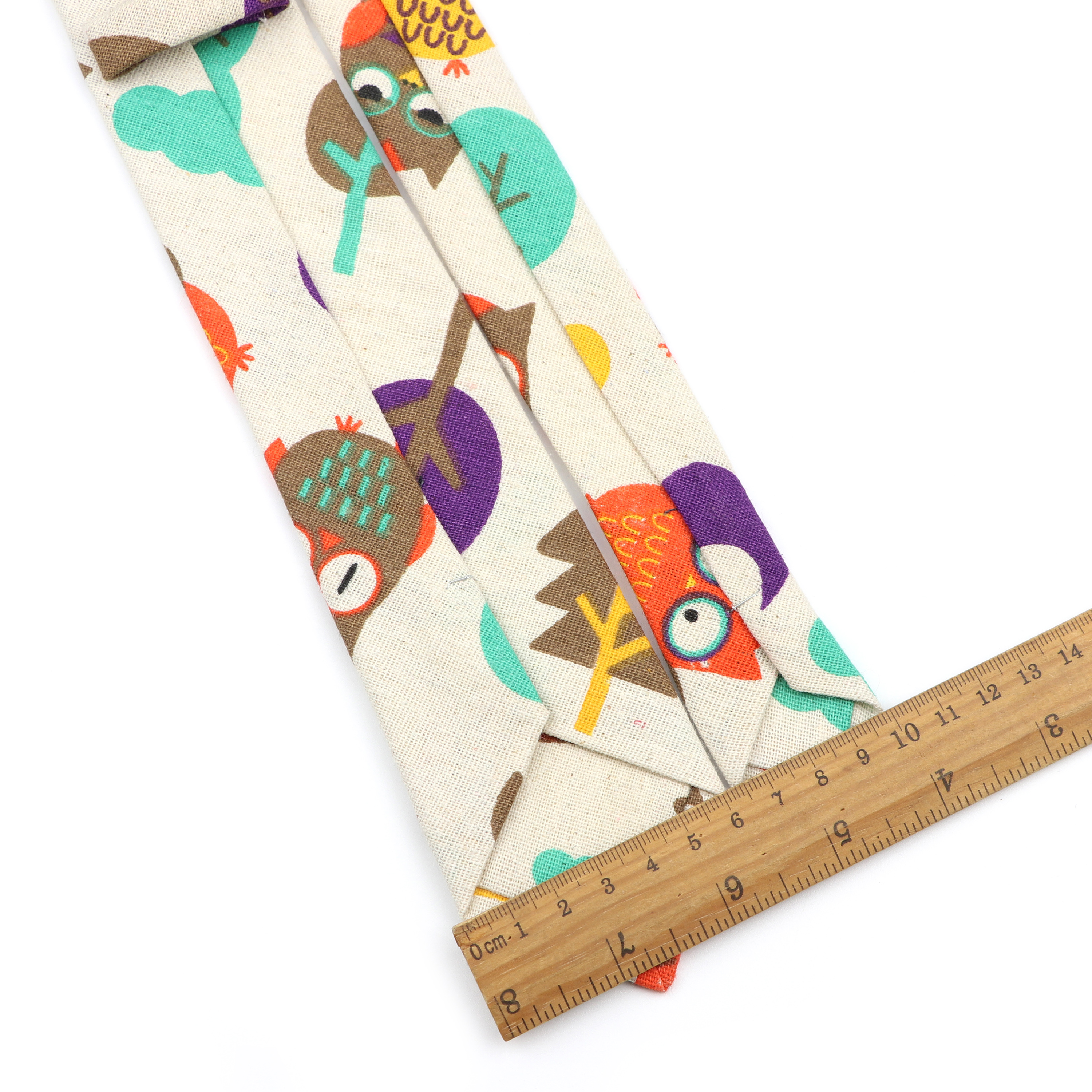 Novelty Cartoon Linen Tie For  - Skinny Tie Men avis et prix