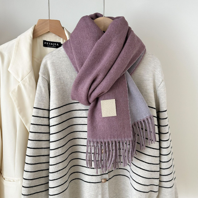 New Luxury Design Wool Scarf W - Muffler Men Wool avis et prix