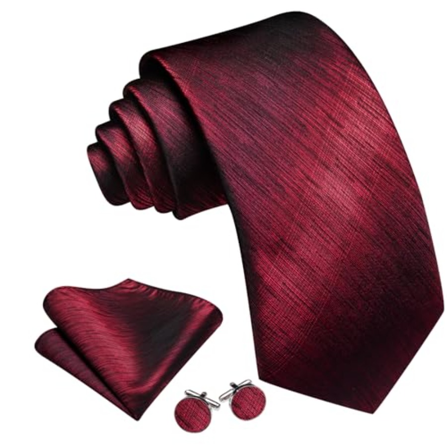 Tie Sets for Men Silk Stripe N - Silk Tie Striped avis et prix