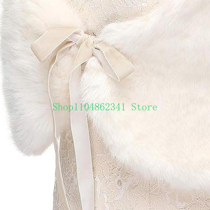 652F Sophisticated Faux Furs S - Stole Wedding Shawl avis et prix