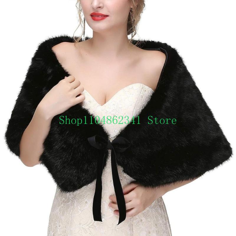 652F Sophisticated Faux Furs S - Stole Wedding Shawl avis et prix
