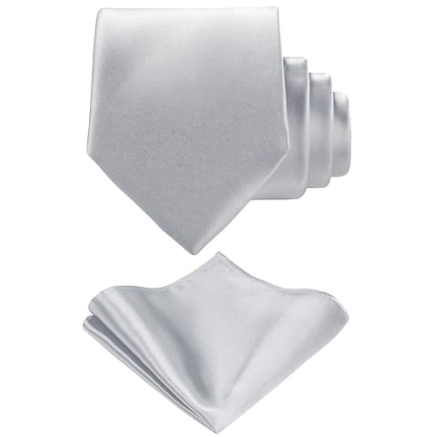 Solid Satin Woven dyed Color F - Pocket Square Set avis et prix