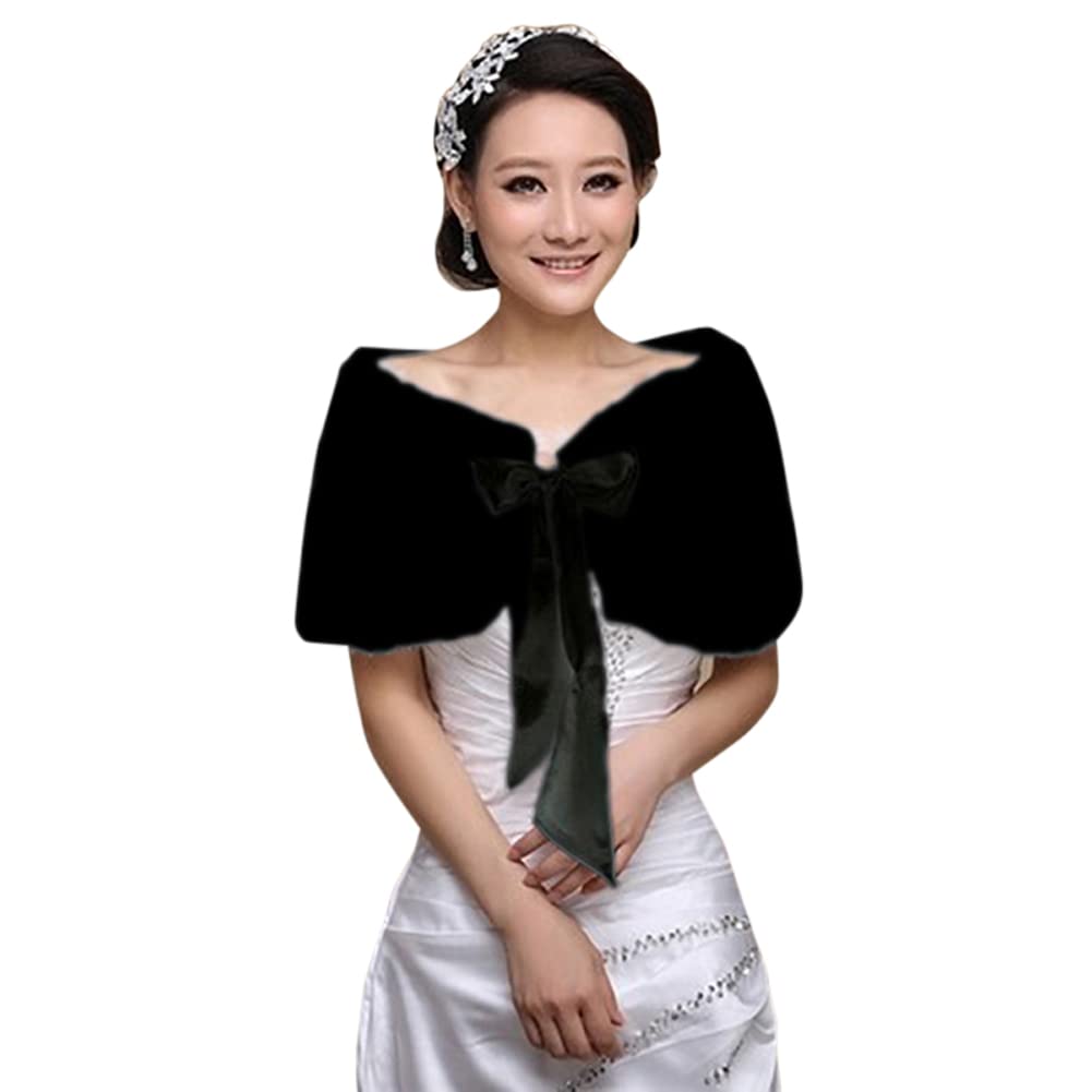 Women's Bridal Wedding Faux Fu - Stole Wedding Shawl avis et prix
