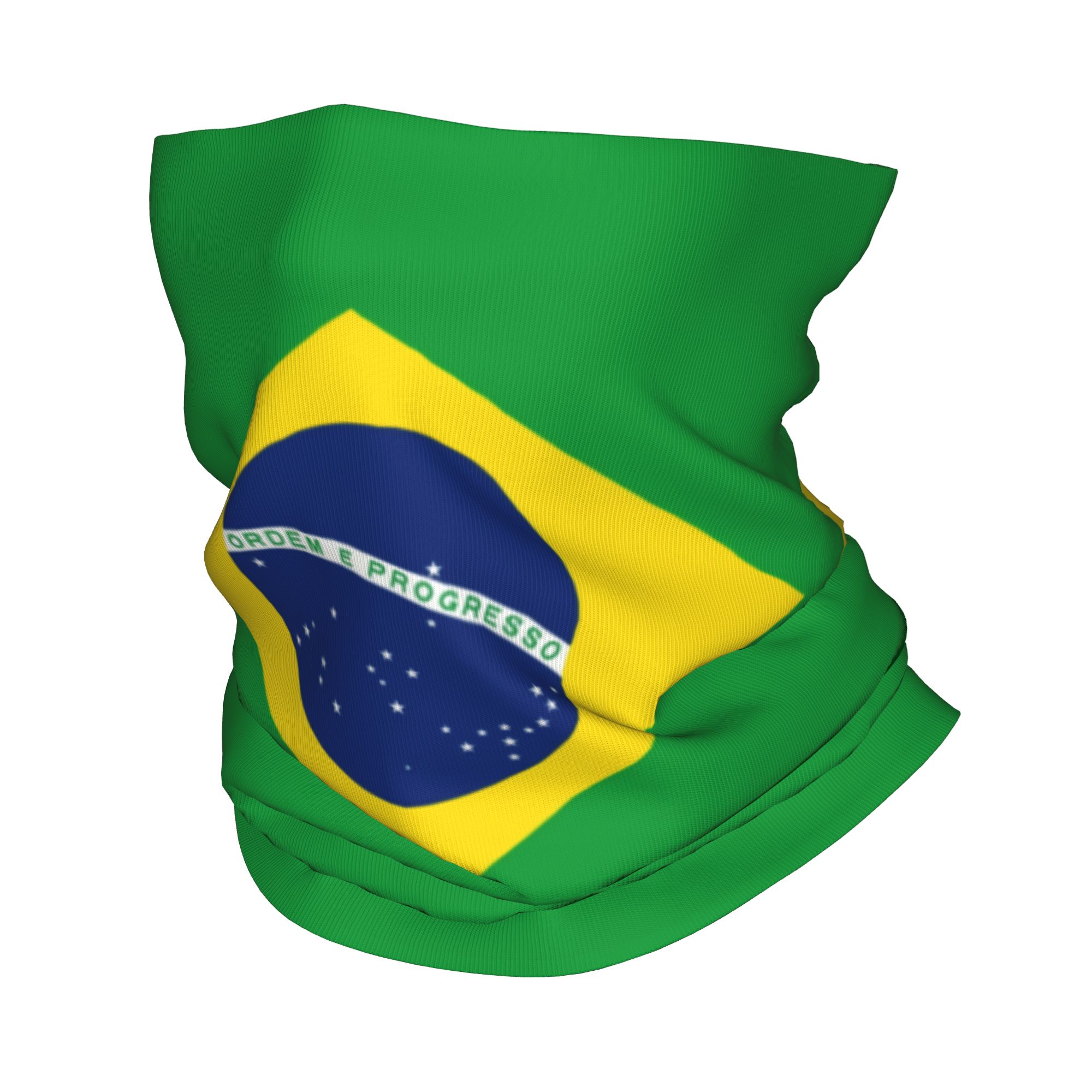 Custom Brazil Flag Bandana Nec - Neck Warmer Tube avis et prix
