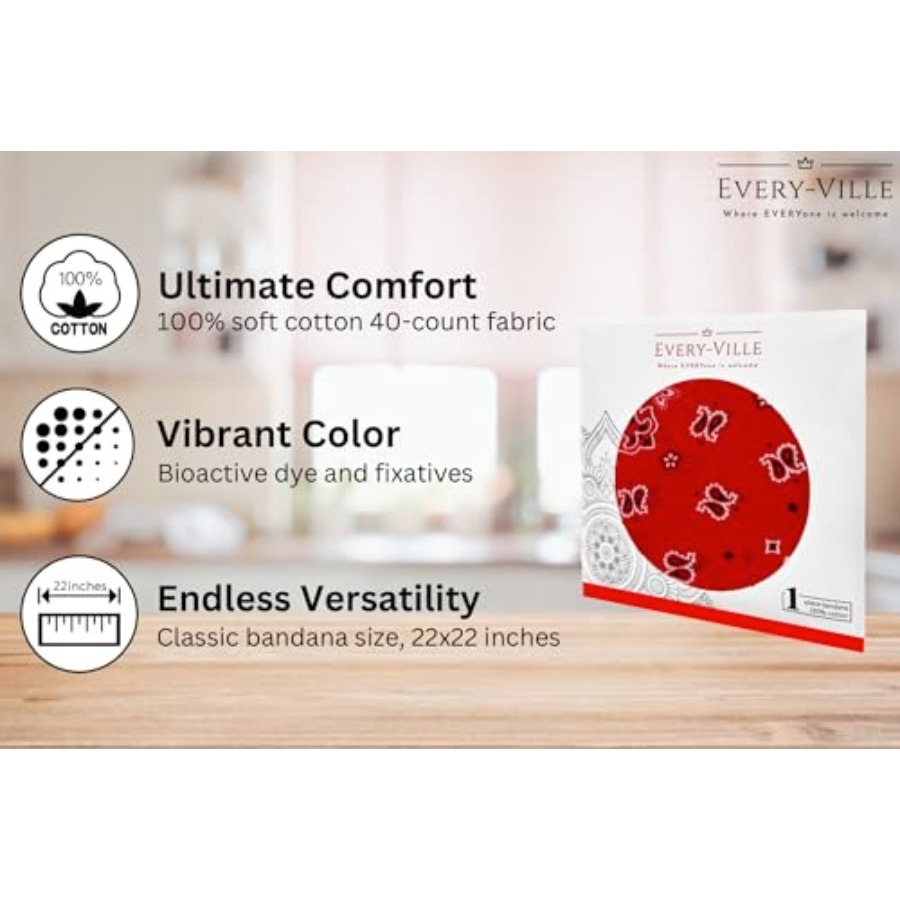 Gift Packaging Bandana for Men - Handkerchief Cotton Men avis et prix