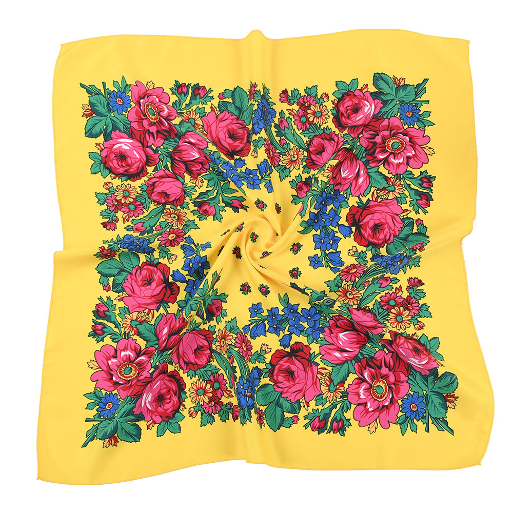 70*70cm Russian Style Square S - Bandana Cotton avis et prix