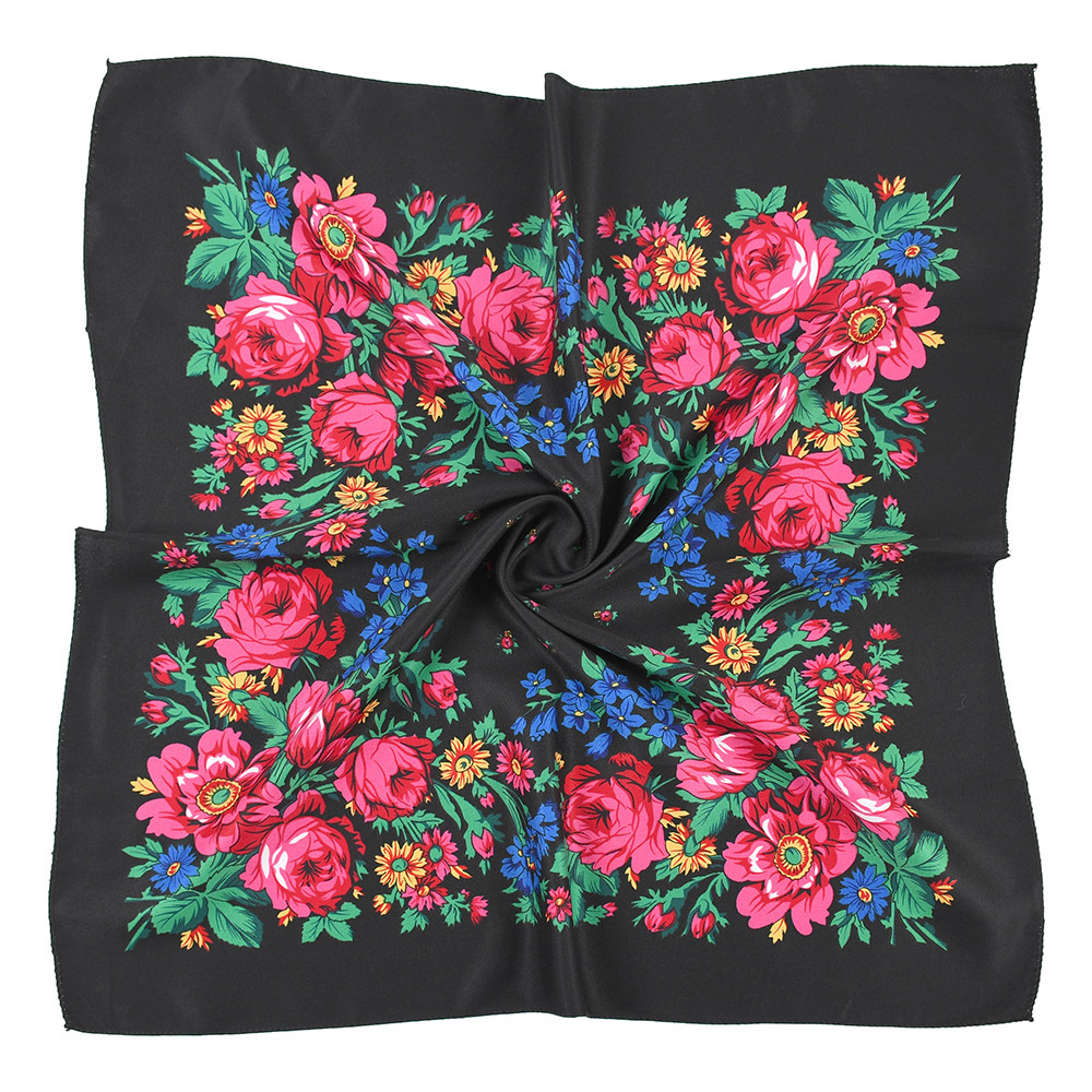 70*70cm Russian Style Square S - Bandana Cotton avis et prix