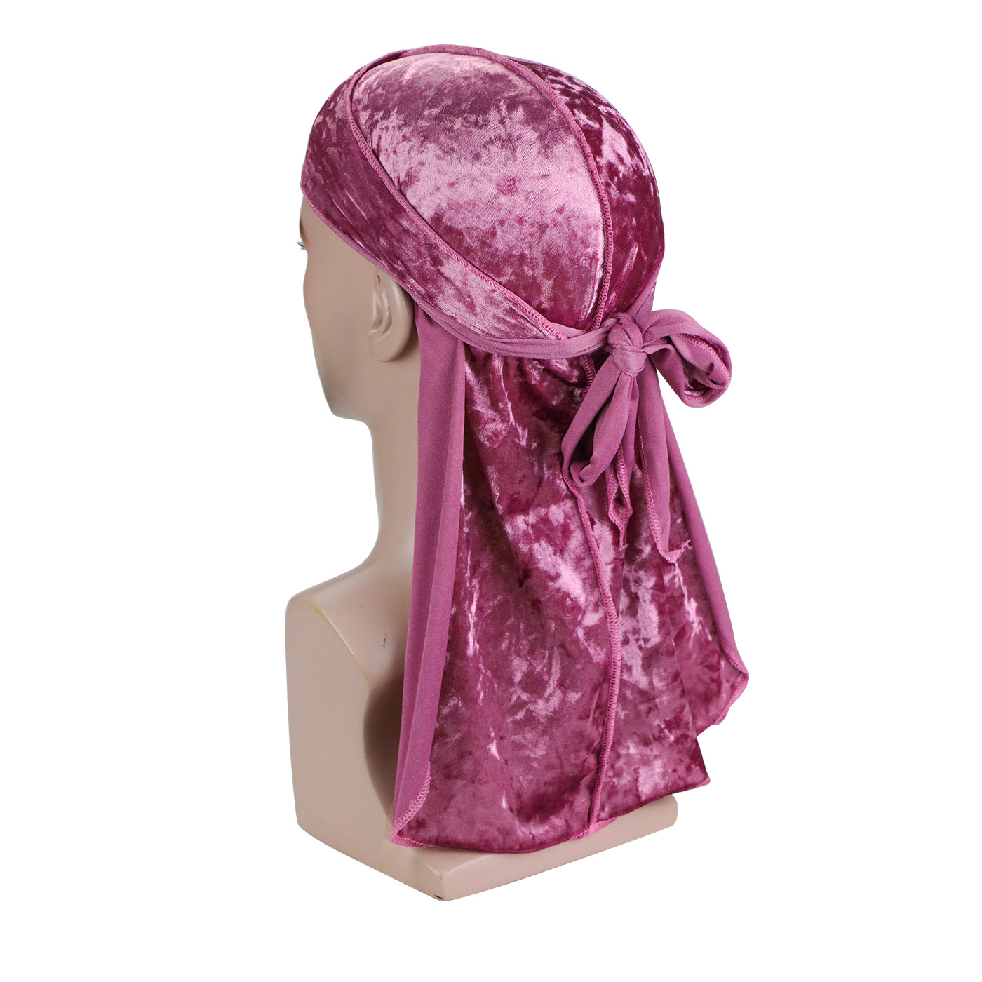 Unisex Diamond Velvet Durag Ba - Bandana Doo Rag avis et prix