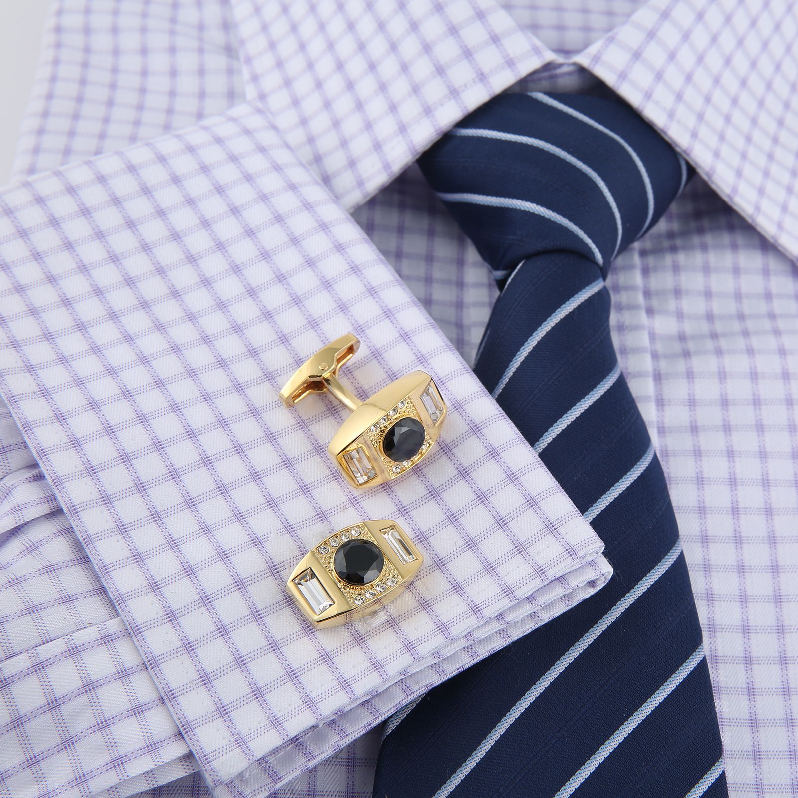 High Quality Cufflinks Necktie - Tie Bar Set Gift avis et prix