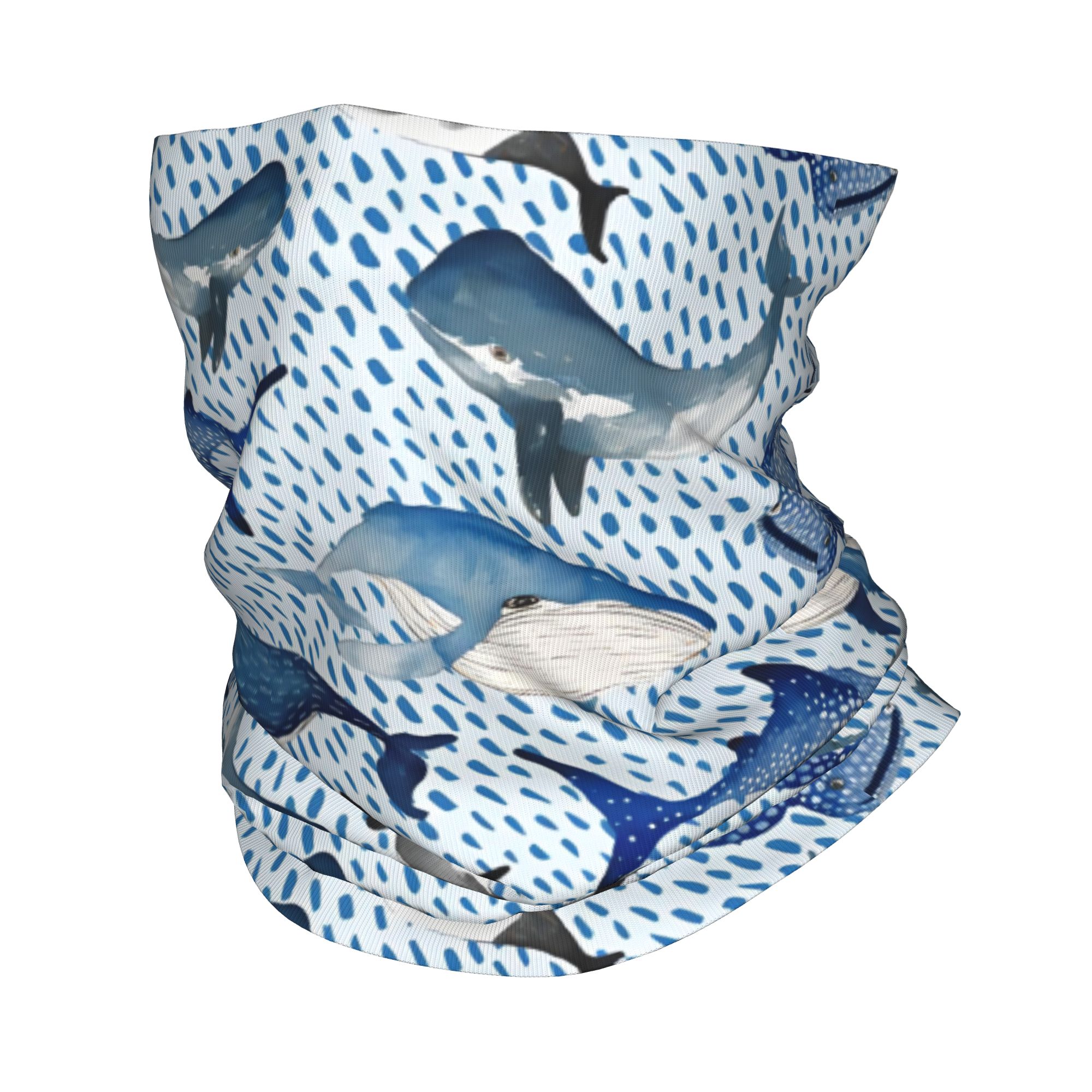 Custom Blue Watercolour Shark  - Neck Warmer Tube avis et prix