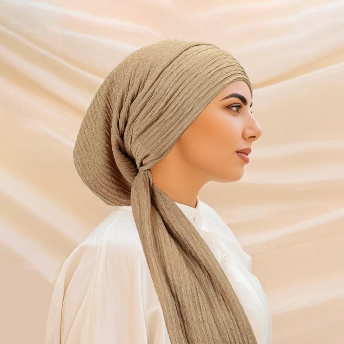 Luxury Spring knot Turban Hat  - Head Wrap Turban avis et prix