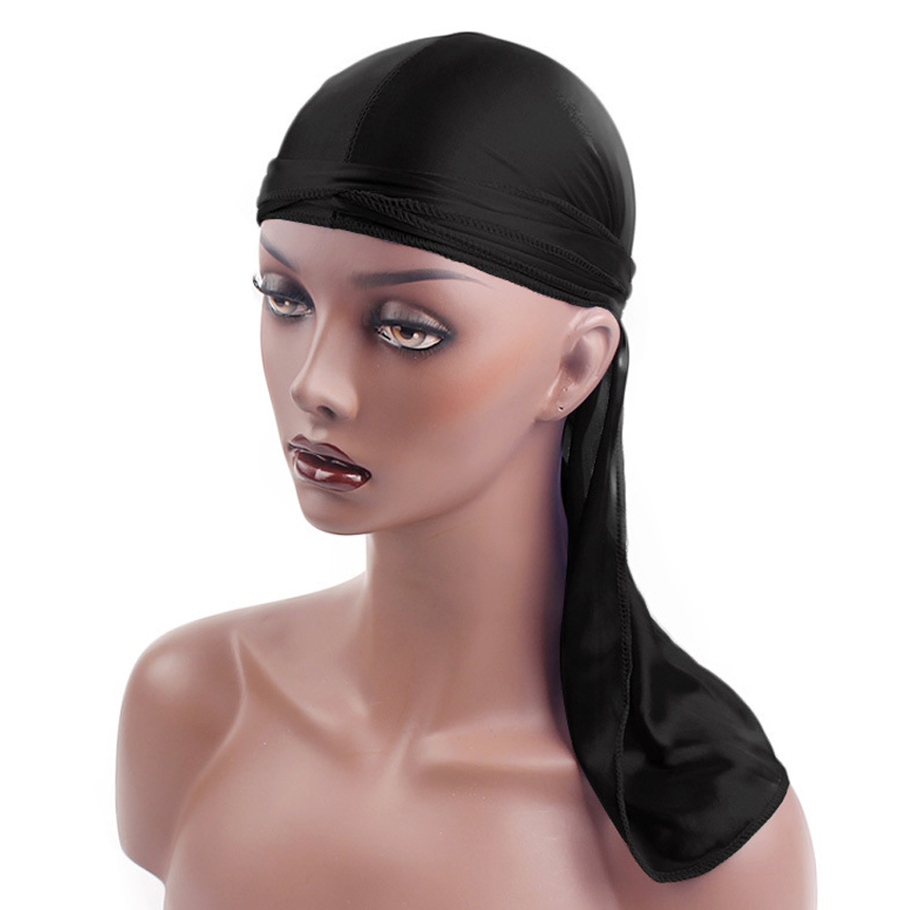 Unisex Adult Satin Long Tail D - Bandana Doo Rag avis et prix