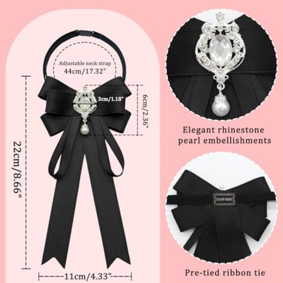 LJBFNN Bow Tie For Women, Pre- - Bow Tie Pre Tied avis et prix