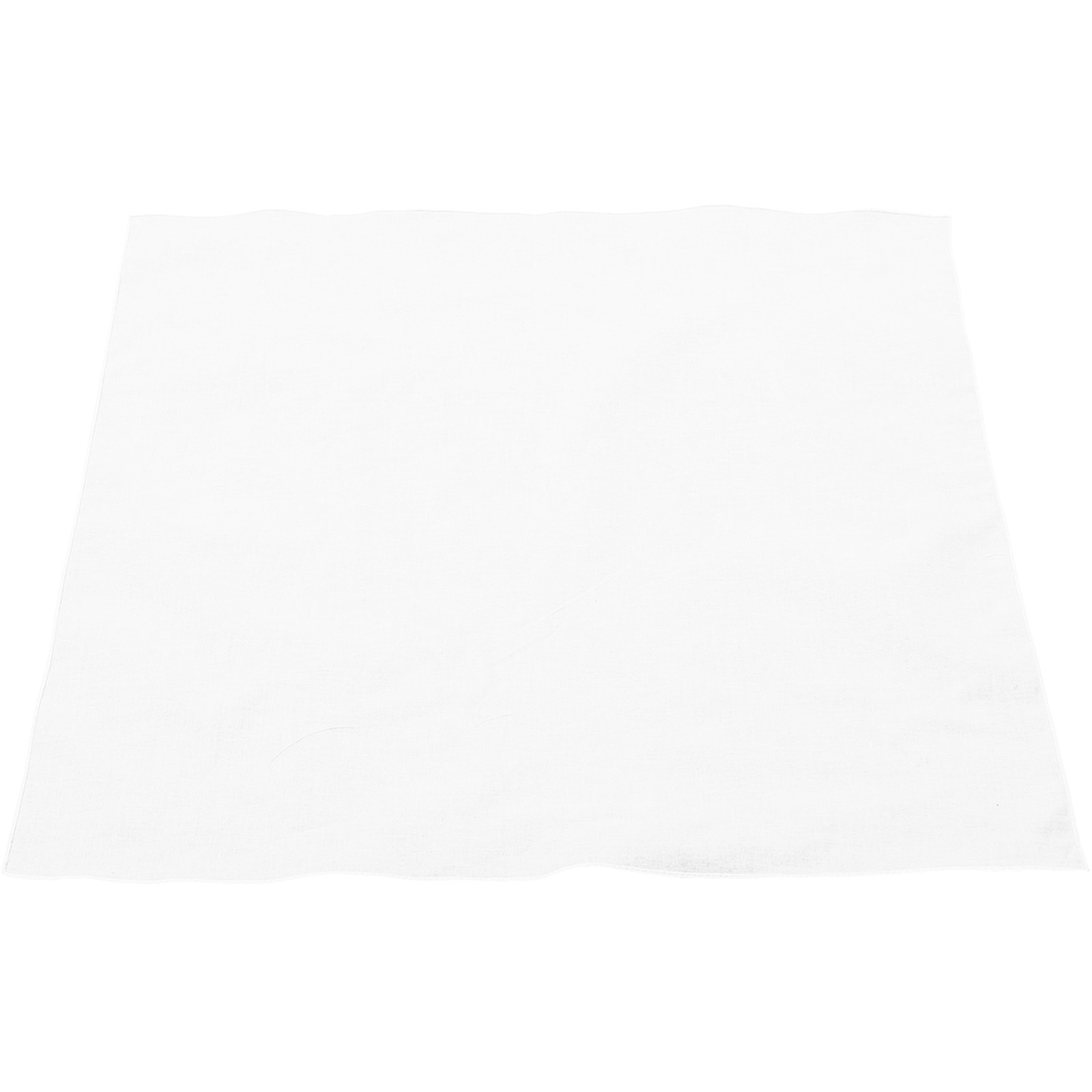 Blank White Cotton Handkerchie - Bandana Cotton avis et prix