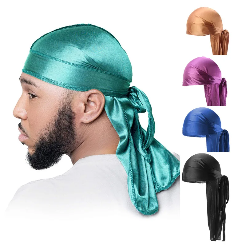 5Pcs Silk Durag Bandana Turban - Bandana Doo Rag avis et prix