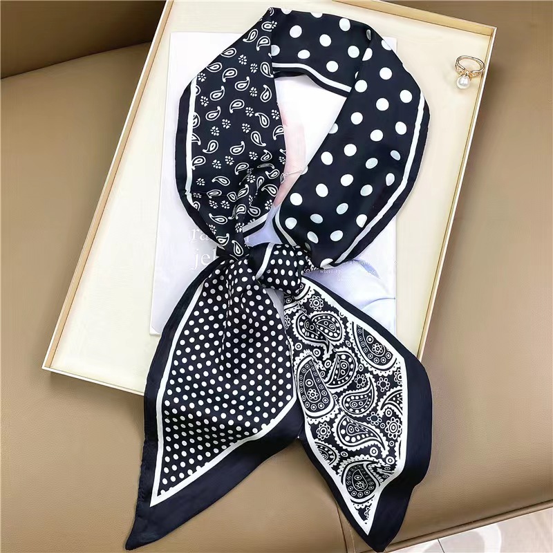 Luxury Zebra Print Silk Square - Silk Tie Striped avis et prix