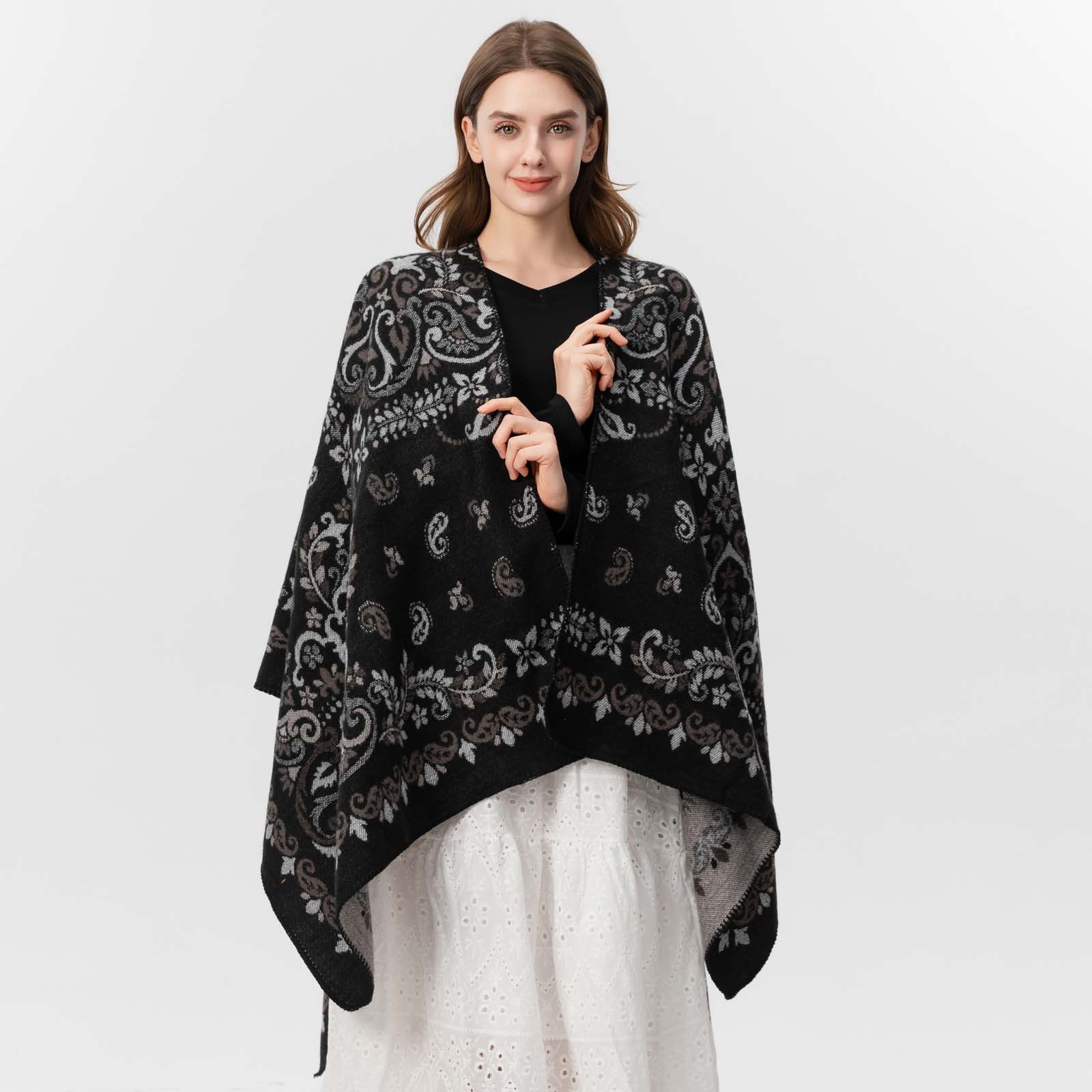 Luxury Women's Cashmere Scarf  - Stole Wedding Shawl avis et prix