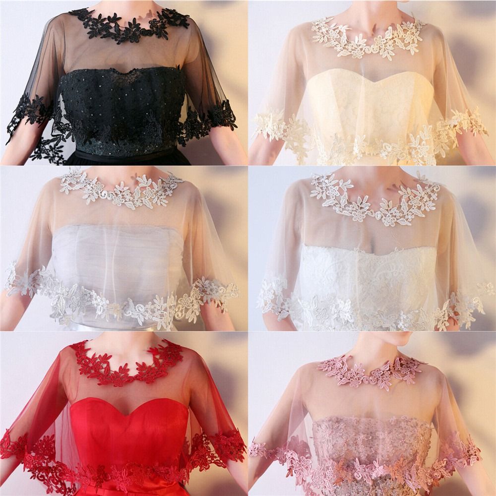 Women Party Bridal Casual Lace - Stole Wedding Shawl avis et prix