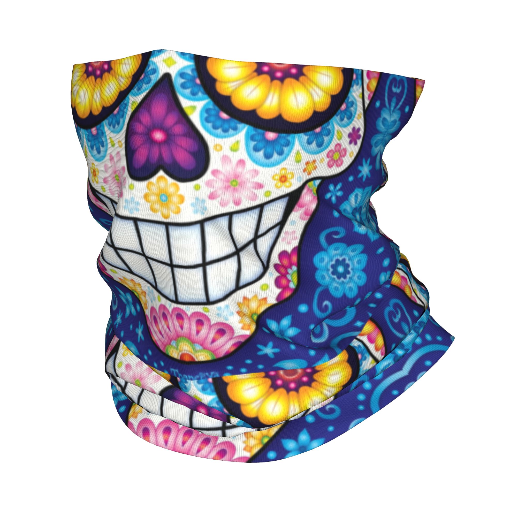 Custom Day Of The Dead Sugar S - Neck Warmer Tube avis et prix