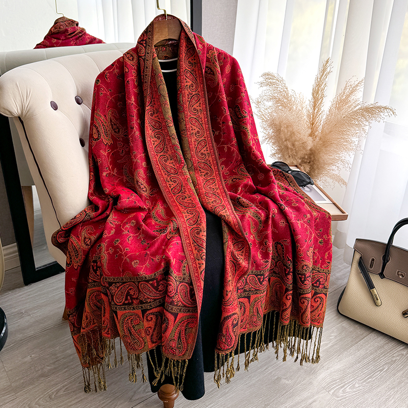 Tassel Blanket Design Thick Pa - Woven Scarf Blanket avis et prix