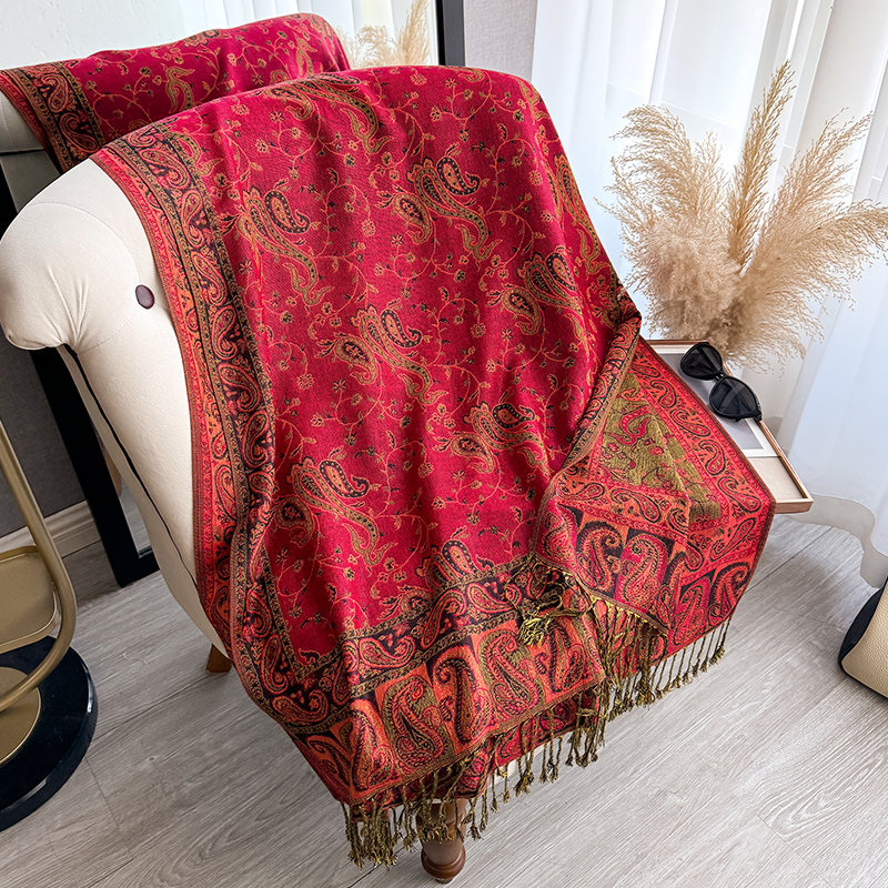 Tassel Blanket Design Thick Pa - Woven Scarf Blanket avis et prix