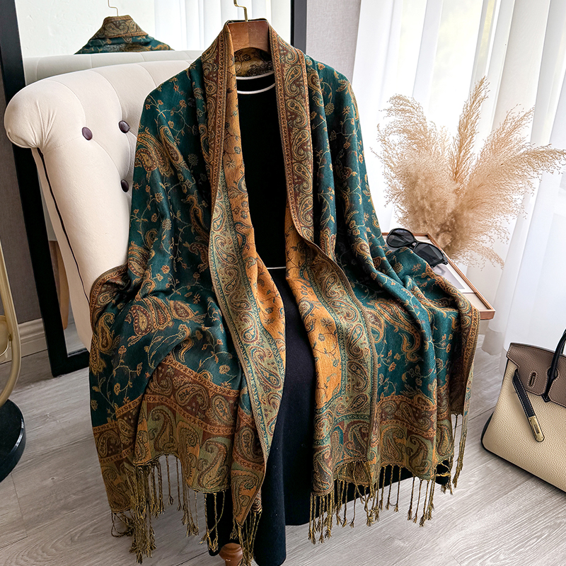 Tassel Blanket Design Thick Pa - Woven Scarf Blanket avis et prix
