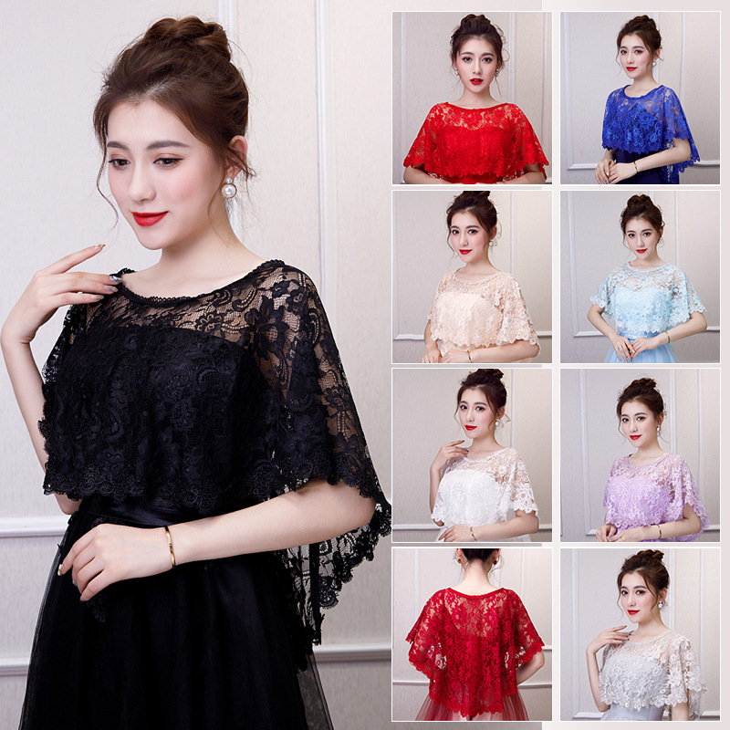 Hot Sale Lace Wedding Wrap Jac - Stole Wedding Shawl avis et prix
