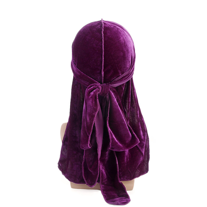 New Luxury Men's Velvet Durags - Bandana Doo Rag avis et prix