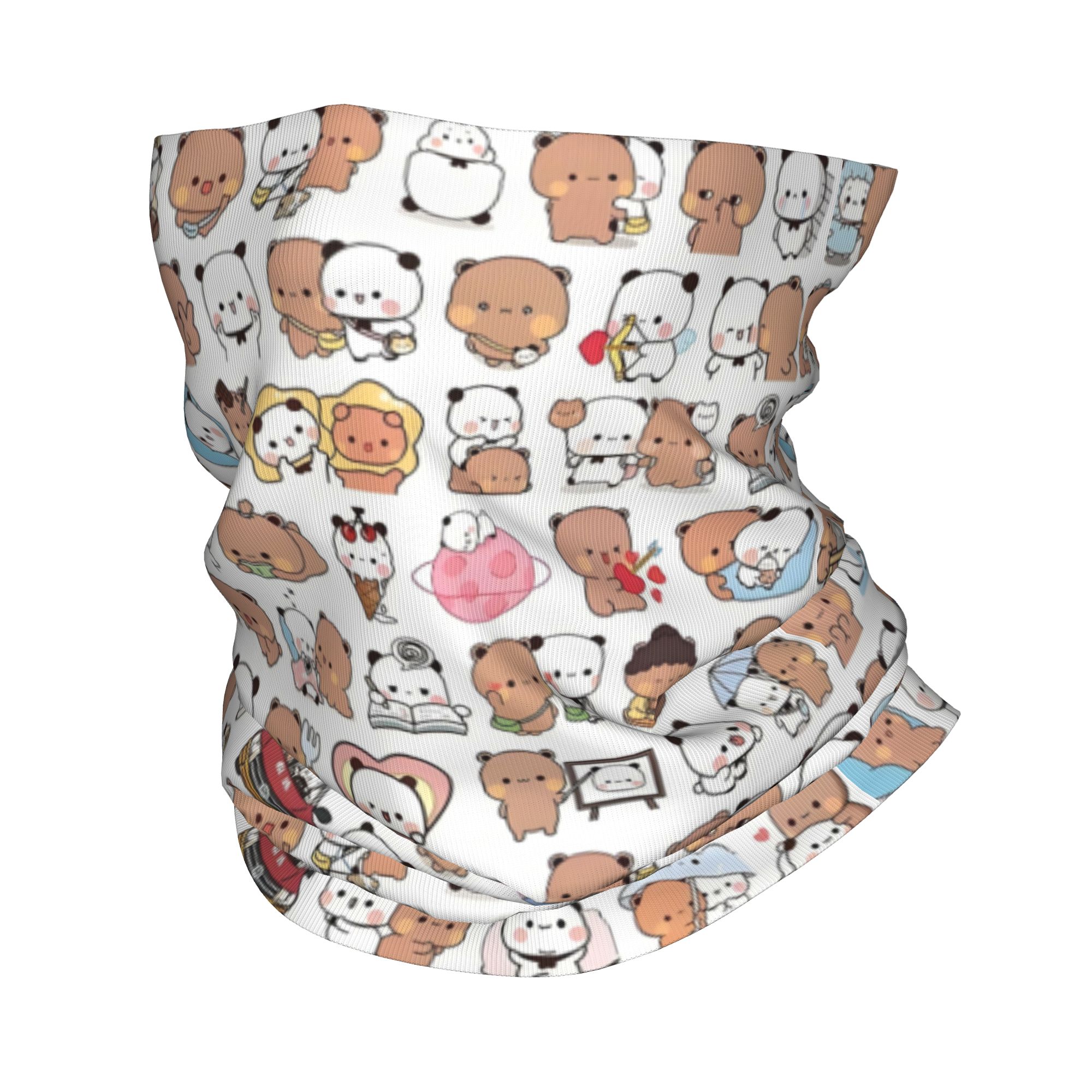 Custom Bear Cartoon Peach And  - Neck Warmer Tube avis et prix