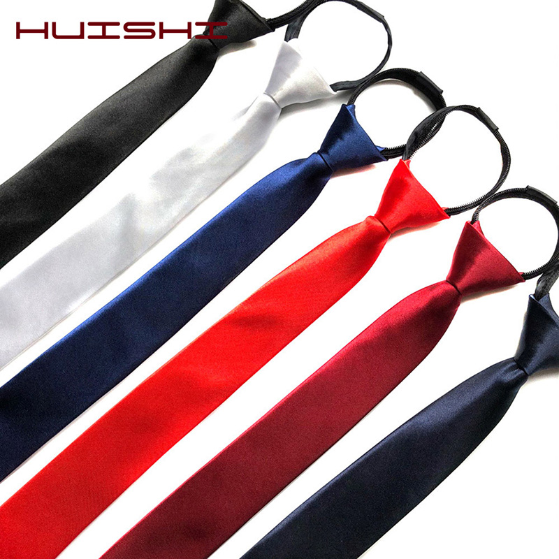 HUISHI Mens Zipper Necktie Ski - Skinny Tie Men avis et prix