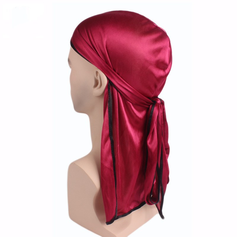Breathable Men's Silky Satin K - Bandana Doo Rag avis et prix