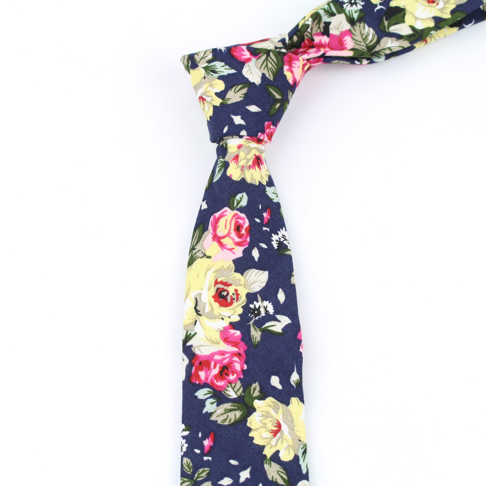 Cotton Men's Colourful Tie Tie - Skinny Tie Men avis et prix