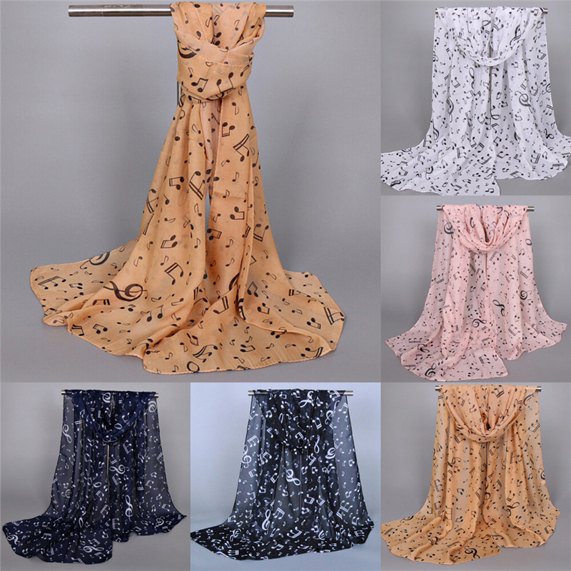 High Quality Scarves Musical N - Infinity Scarf Knit avis et prix