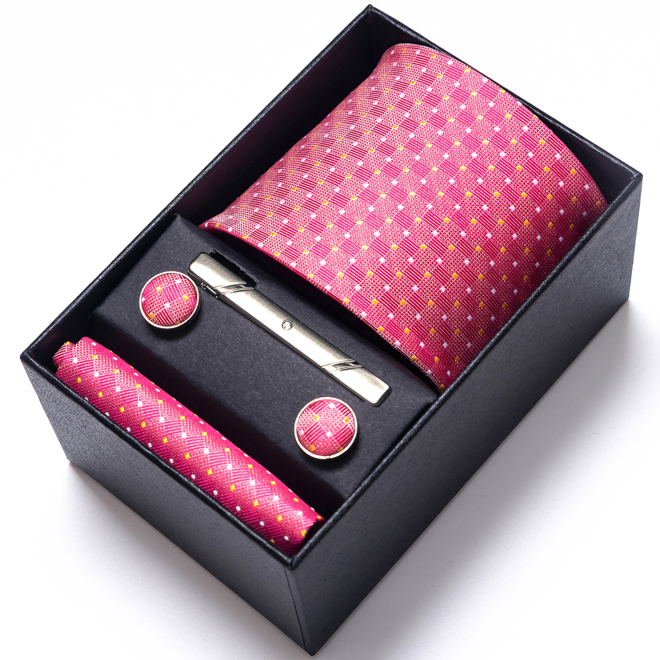 Bright Color Paisley Men's Tie - Pocket Square Set avis et prix