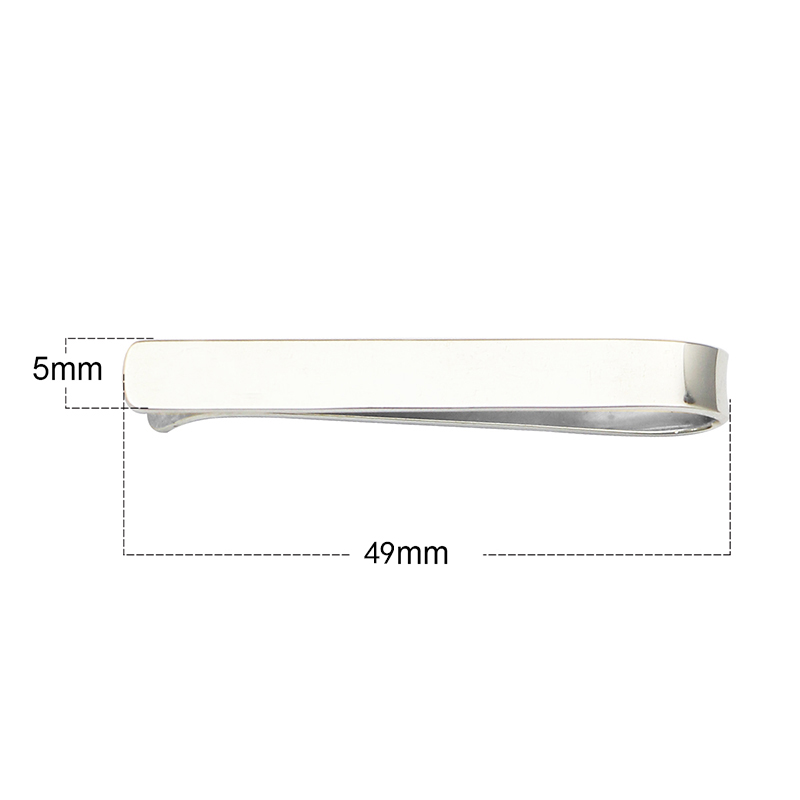 Beadsnice Pure 925 Sterling Si - Tie Clip Silver avis et prix