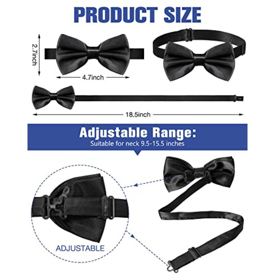 2026 New Arrival40 Pcs Bow Tie - Bow Tie Pre Tied avis et prix