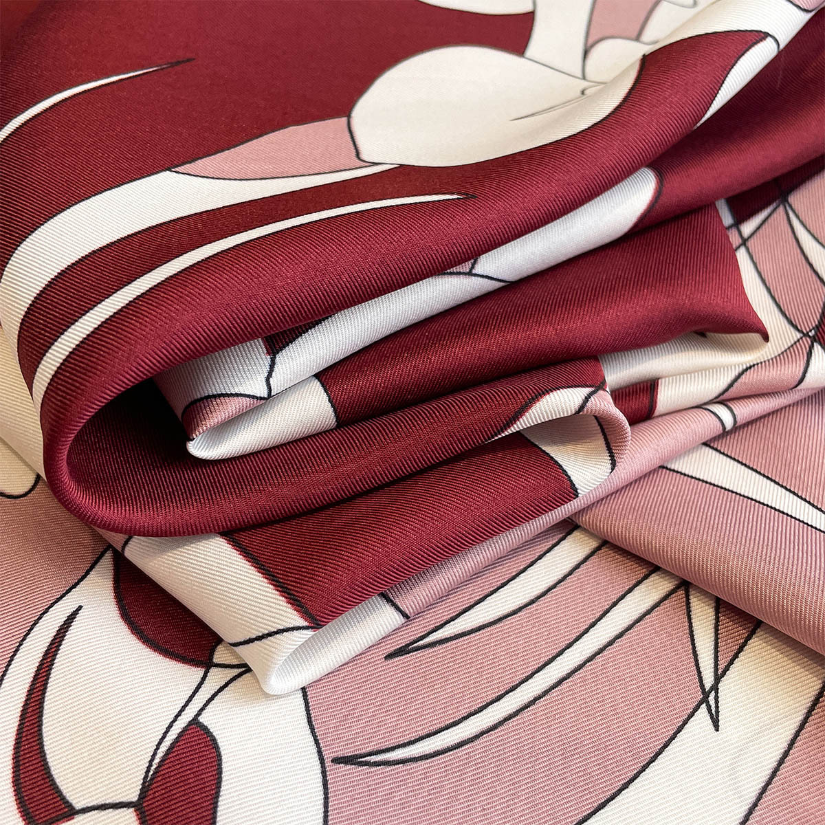 Luxury 90*90Cm Square Scarf Tw - Scarf Silk Square avis et prix