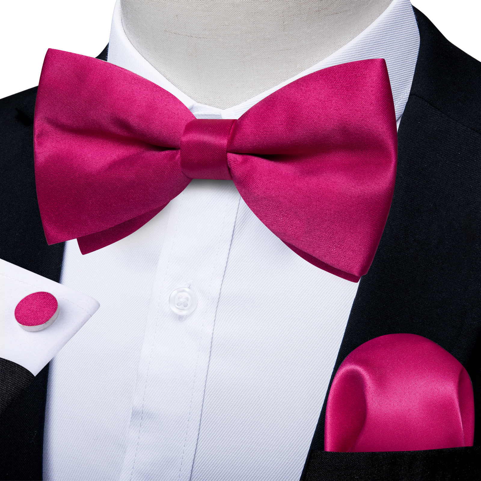 Men's Solid Pre-tied Bowtie Ro - Bow Tie Pre Tied avis et prix